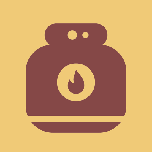 Eachut logo: a gas cylinder with a flame